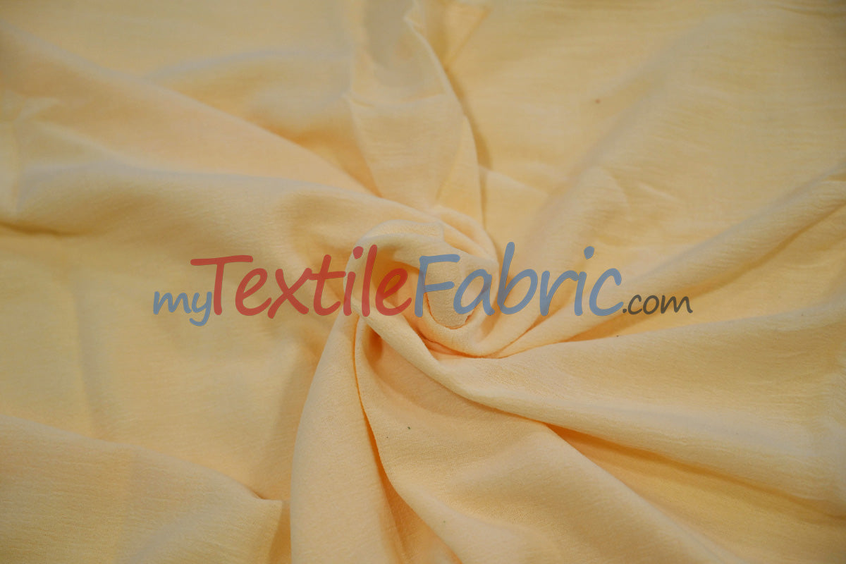 100 Percent Cotton Gauze Fabric - Soft Lightweight Muslin, 46/48" Width, Yards, Bolts, Sample Swatch (1 Yard)