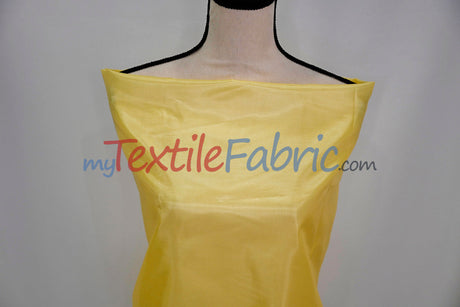 Polyester Silky Habotai Lining Polyester Fabric - Solid Multiple Colors, 58" Width (Continuous Yards)