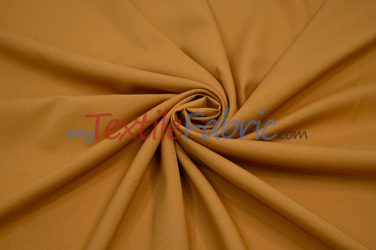 Visa Polyester Poplin Fabric - Solid, 58/60" Width (1 Yard)