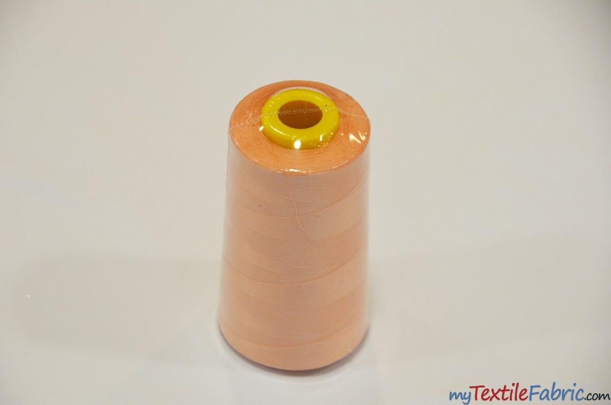 All Purpose Polyester Thread - 100% Spun Polyester Sewing Thread, 6000 Yard Spool, 50+ Colors Available (1 Spool)