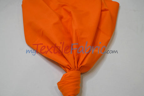 Polyester Cotton Broadcloth Fabric - Solid Colors, 58/60" Width (1 Yard)