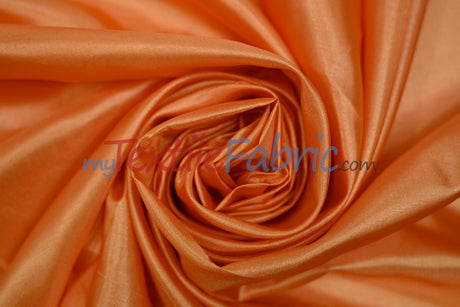 Polyester Silky Habotai Lining Polyester Fabric - Solid, 58" Wide (Sample Swatch)