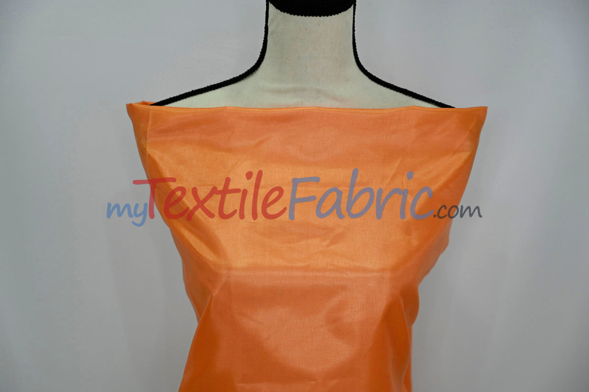 Polyester Silky Habotai Lining Polyester Fabric - Solid Multiple Colors, 58" Width (Continuous Yards)