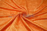 Satin Flower Brocade Polyester Fabric - Tone On Tone Embossed Floral, 58/60" Width (1 Yard)