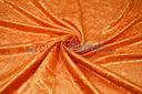 Satin Jacquard Satin Polyester Fabric - Satin Flower Brocade, 58/60" Width, Sample Swatch 3"x3" (1 Sample Swatch)