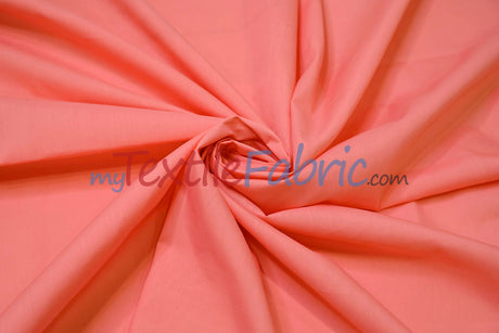 Polyester Cotton Broadcloth Fabric - Solid Colors, 58/60" Width (1 Yard)