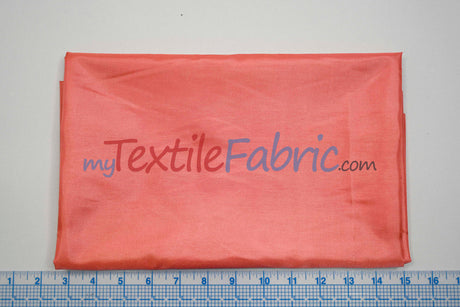 Polyester Silky Habotai Lining Polyester Fabric - Solid, 58" Wide (Sample Swatch)