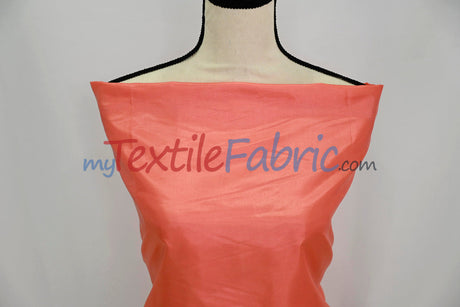 Polyester Silky Habotai Lining Polyester Fabric - Solid Multiple Colors, 58" Width (Continuous Yards)