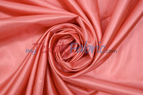 Polyester Silky Habotai Lining Polyester Fabric - Solid Multiple Colors, 58" Width (Continuous Yards)