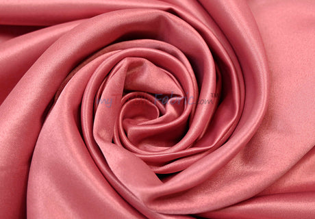 Lamour Satin Polyester Matte Satin Fabric - Multiple Colors, 58/60" Width (1 Yard)