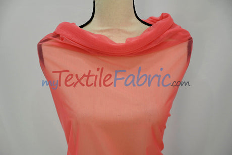 Super Soft Power Mesh Spandex Fabric - Multiple Colors, 58/60" Width (1 Yard)