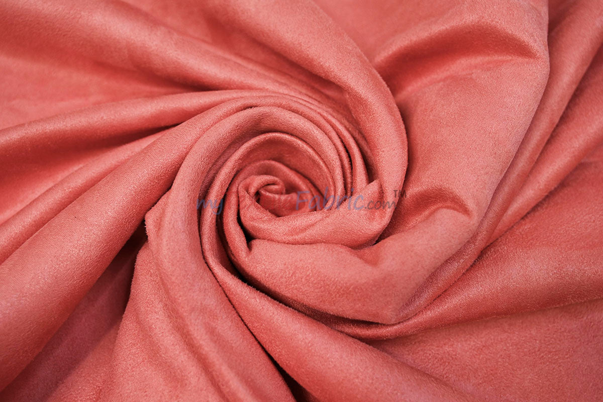 Microsuede Faux Suede Fabric - 40 Colors, 60" Width (Continuous Yards)