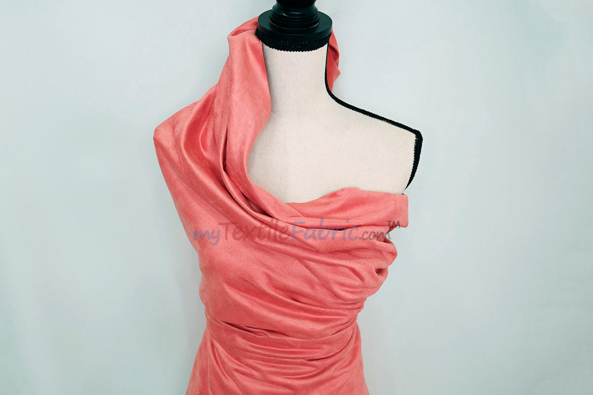 Microsuede Faux Suede Fabric - 40 Colors, 60" Width (Continuous Yards)