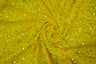 Sequins Stretch Velvet Polyester Spandex Fabric - Sequins On Plush Velvet, Multiple Colors, 60" Width (By The Yard)