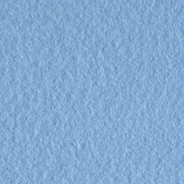 Sky Blue Anti Pill Solid Fleece Fabric,