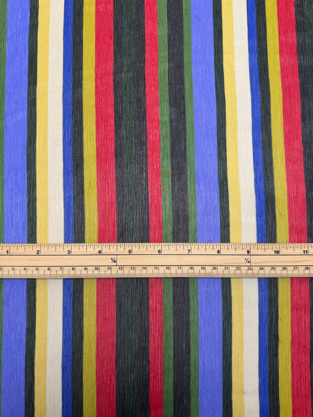 Viscose Chiffon Multicolour Crinkled