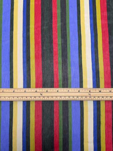 Viscose Chiffon Multicolour Crinkled
