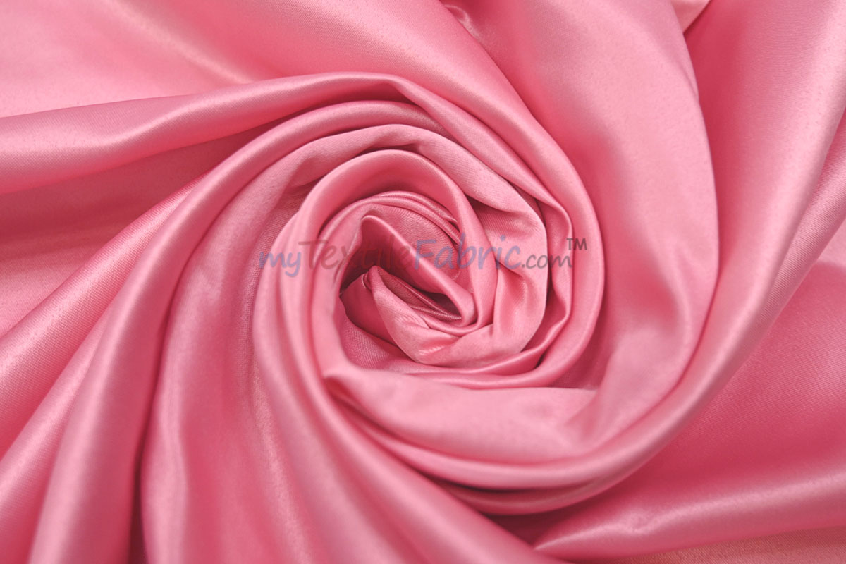 Lamour Satin Polyester Matte Satin Fabric - Multiple Colors, 58/60" Width (1 Yard)