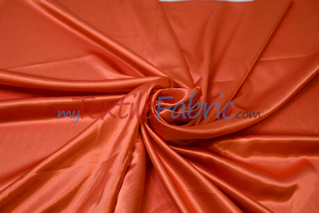 Charmeuse Satin Polyester Fabric - Solid, 58/60" Width, Multiple Colors (1 Yard)