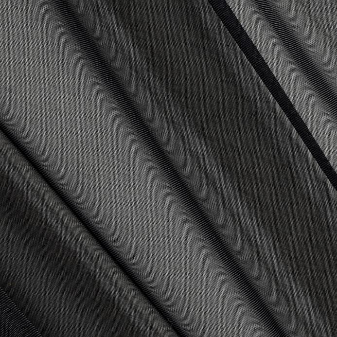 Black Sheer Voile Fabric 118″ Wide