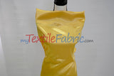 Charmeuse Satin Polyester Fabric - Solid, 58/60" Width, Multiple Colors (1 Yard)