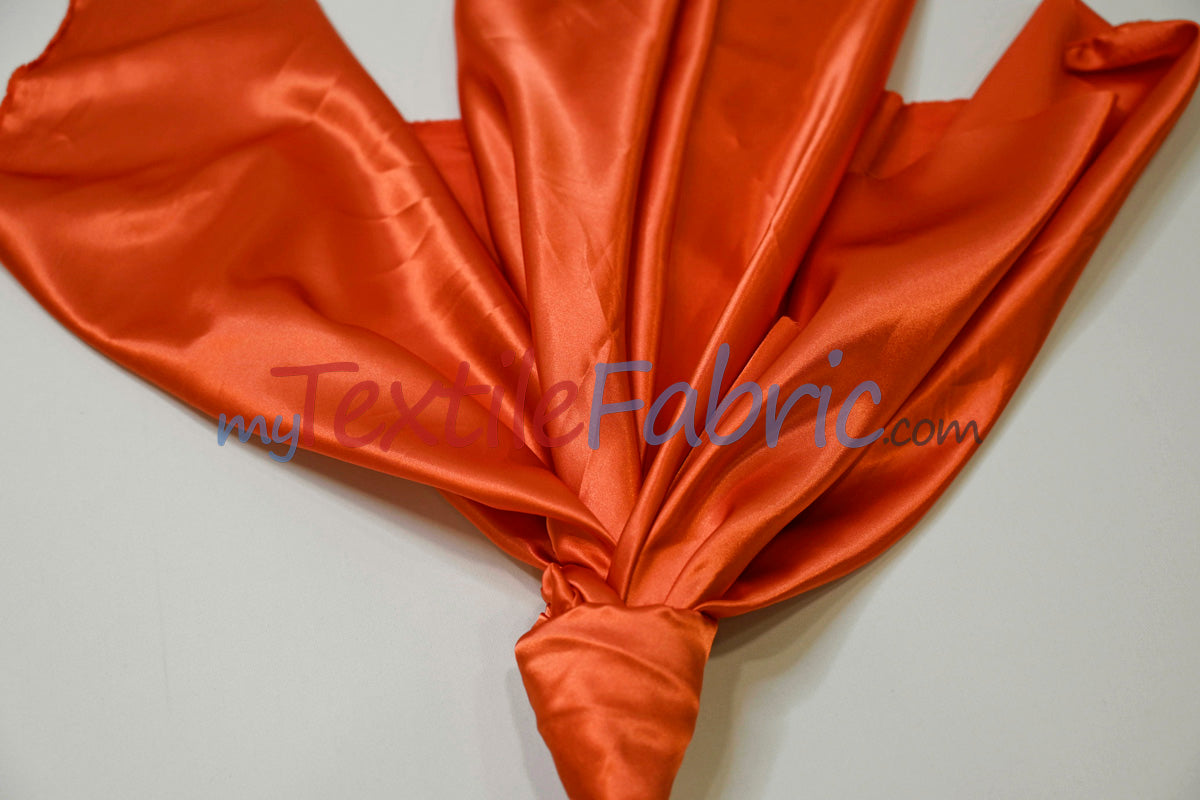 Stretch Charmeuse Satin Fabric - 96% Polyester 4% Spandex, Solid, 58/60" Width (Yards, Bolts, Sample Swatches)