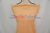 Gingham Seersucker 100 Percent Polyester Fabric - Yellow, Apricot, Pink Gingham Pattern, 57/59" Width (1 Yard)