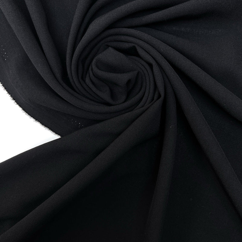 Black Polyester Woven Fabric