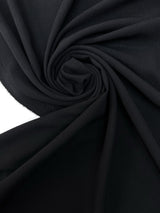 Black Polyester Woven Fabric