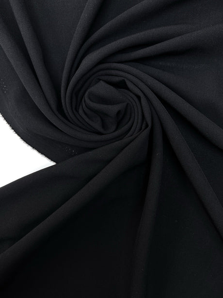 Black Polyester Woven Fabric
