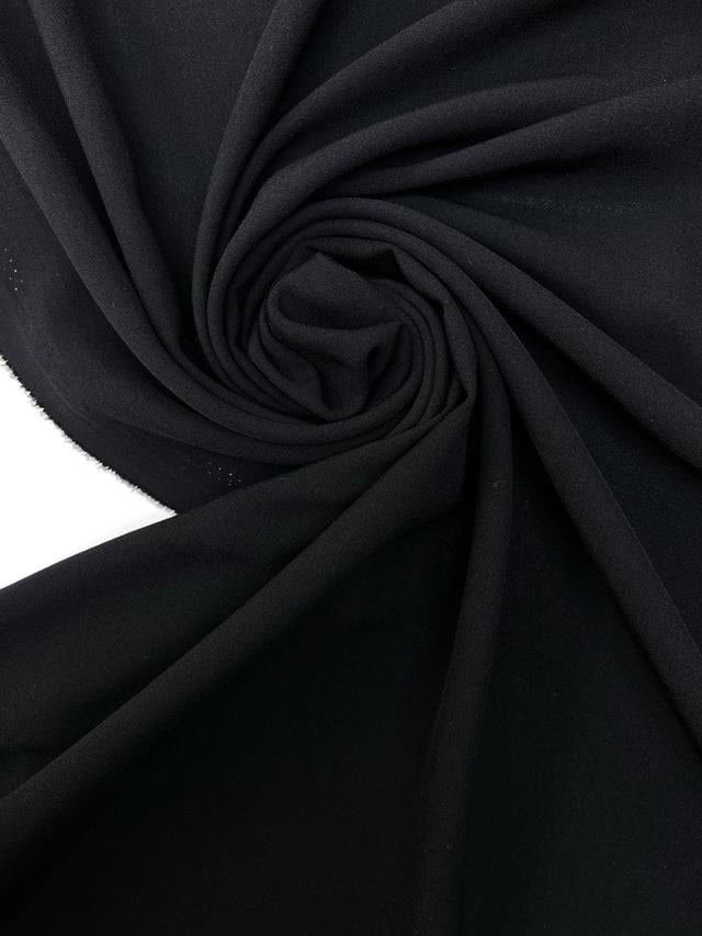 Black Polyester Woven Fabric
