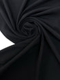 Black Polyester Woven Fabric
