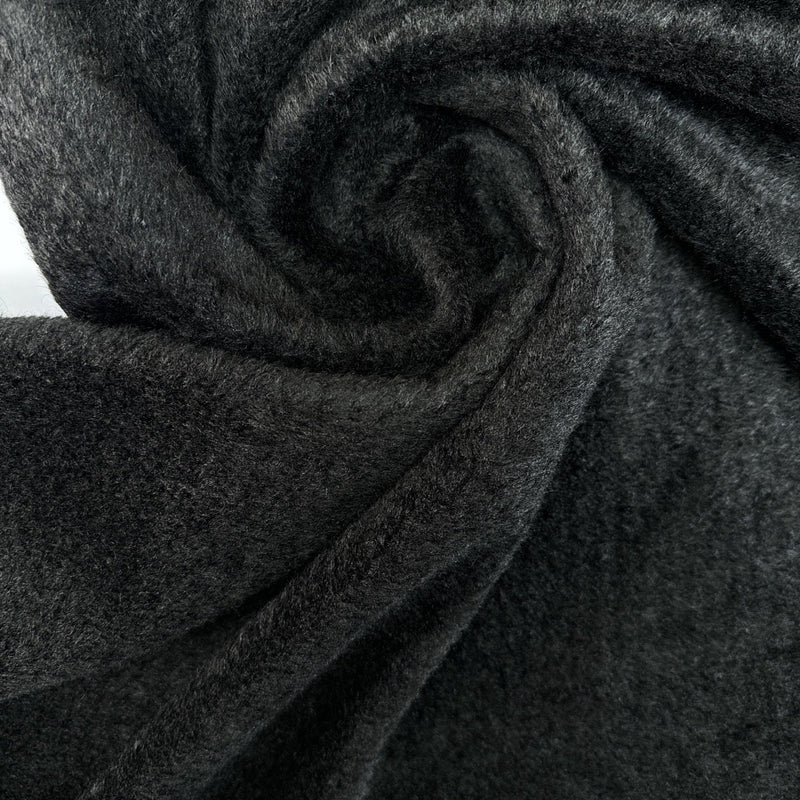 Black Polyamide Elastane Knitted Fabric