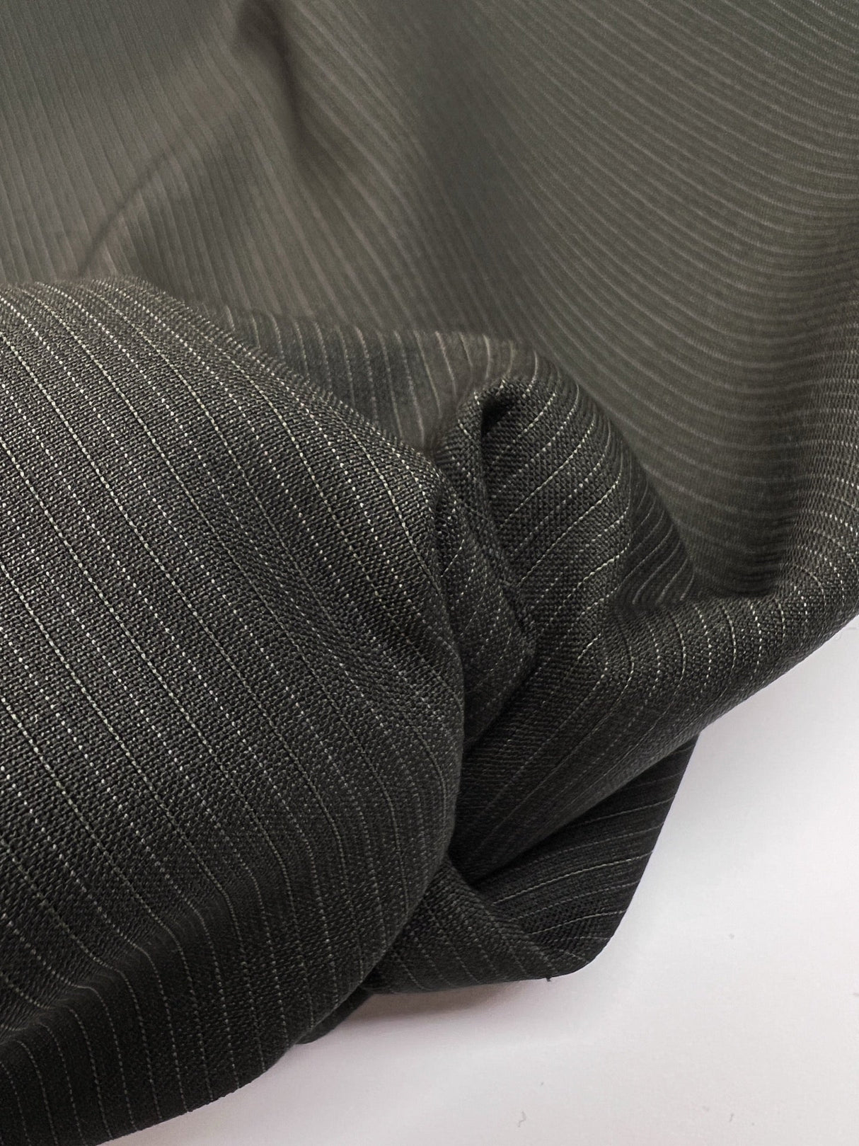 Black Polyester Suit Fabric