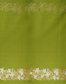 1 Yard Tiare & Swirls Glitter Double Border Fabric 36" x 60" Polyester