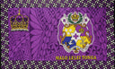 Polyester Sarong Tonga Crown Wrap 72 x 45