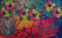 Polyester Sarong Hibiscus Assortment 72 x 45