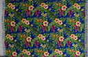 Hibiscus Plumeria Tropical Leaves Rayon Fabric - Tropical Floral Print, 72" L x 45" W (1 Piece)