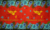 Polyester Sarong Kingdom of Tonga Islands