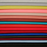 Interlock 70 Denier Polyester Fabric - Solid White, Ivory, Black, 58/60" Width (1 Yard)
