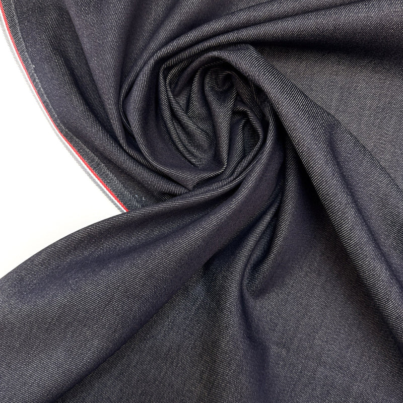 Cotton Denim Blue Shade Stretch Twill