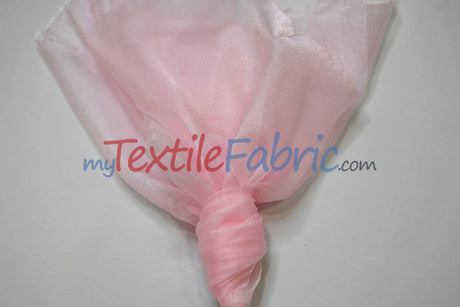 Crystal Organza Nylon Fabric - Sheer Sparkling, 45" Width (1 Yard)