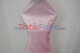 Panne Velvet Polyester Fabric - Crush Panne Velour, Solid, 58/60" Width (1 Yard)