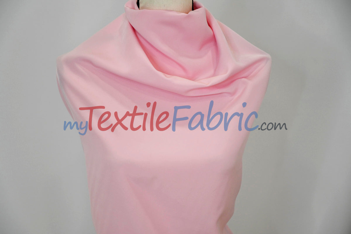 Peachskin Polyester Fabric - Solid Matte Finish, 58/60" Width (1 Yard)