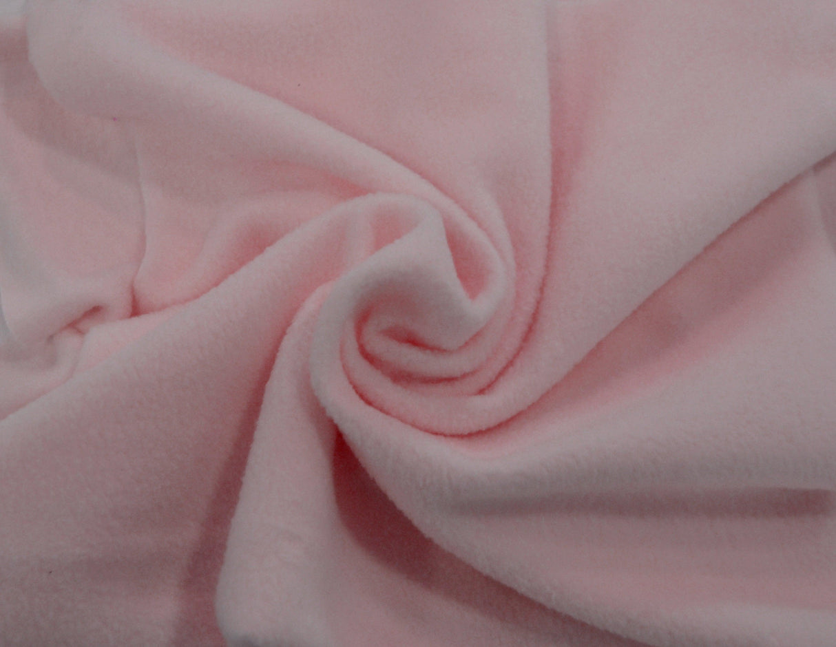 Polar Fleece Polyester Fabric - Anti Pill, Solid, 58/60" Width (1 Yard)