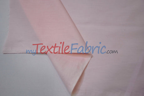 Polyester Cotton Broadcloth Fabric - Solid Colors, 58/60" Width (1 Yard)