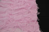 Organza Ruffled Taffeta Polyester Fabric - Layered Horizontal Ruffles, 57" Width, Multiple Colors (1 Yard)