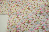 Spring Floral Rayon Challis Fabric - Floral Print, 58/60" Width (By The Continuous Yard)