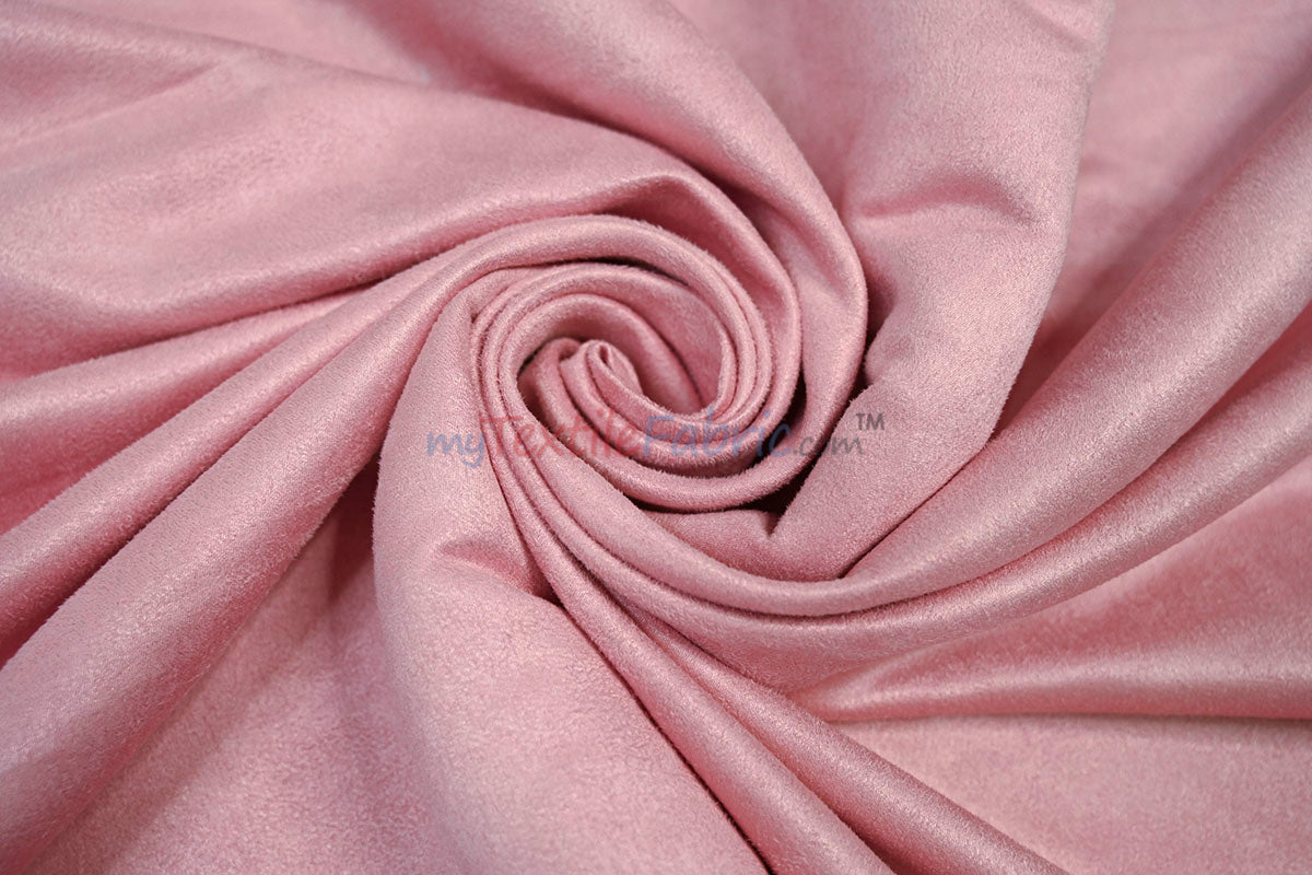 Microsuede Faux Suede Fabric - 40 Colors, 60" Width (Continuous Yards)
