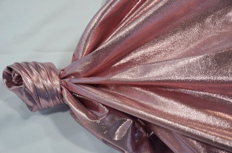 Tissue Lame Nylon Metallic Fabric - Solid Sheen, 44/45" Width (1 Yard)